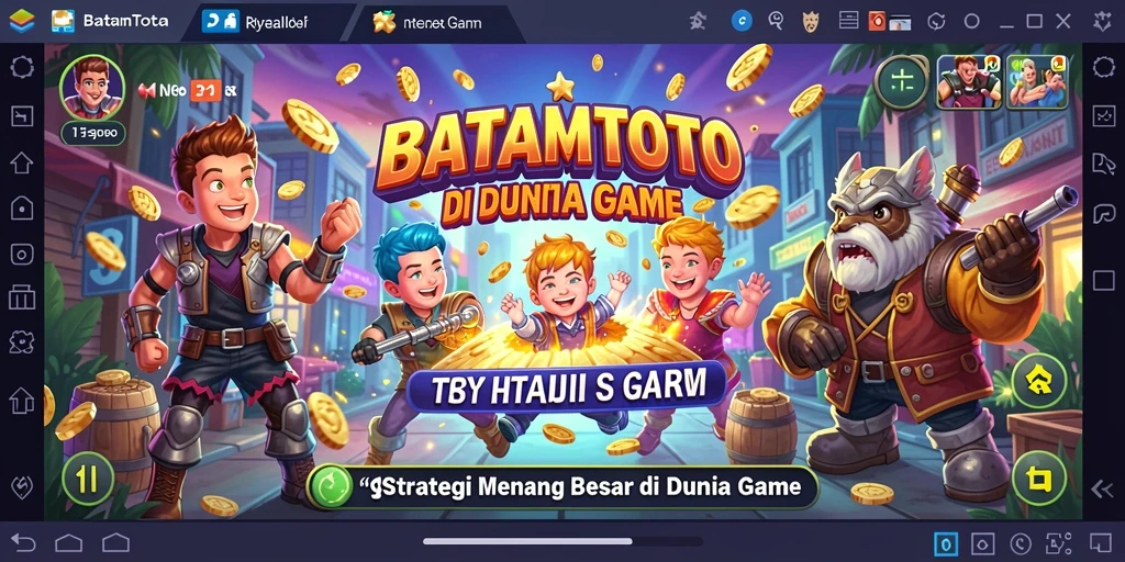 Screenshot utama dari gameplay BATAMTOTO menampilkan aksi strategi yang mendebarkan.
