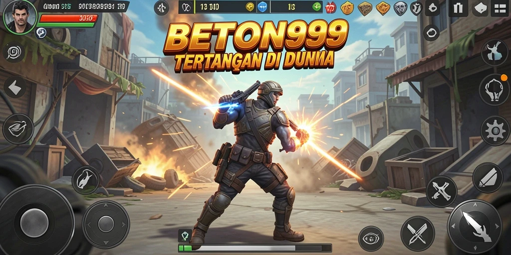 Tampilkan aksi pertarungan seru dalam BETON999.