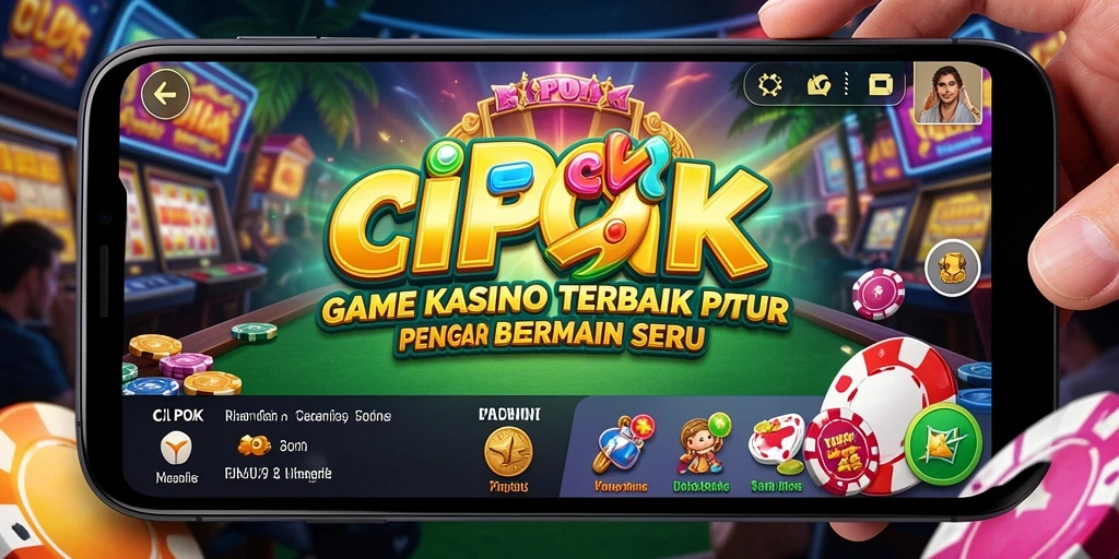 Tampilan gameplay Kasino yang mengasyikkan dari CIPOK.