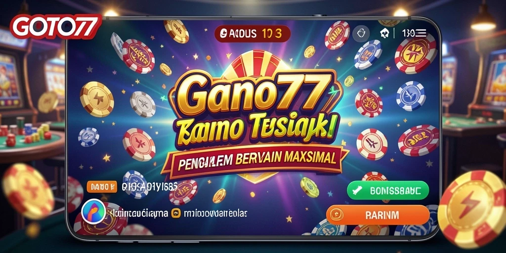 GOTO77 menampilkan gameplay kasino yang mendebarkan dengan grafis berkualitas tinggi.