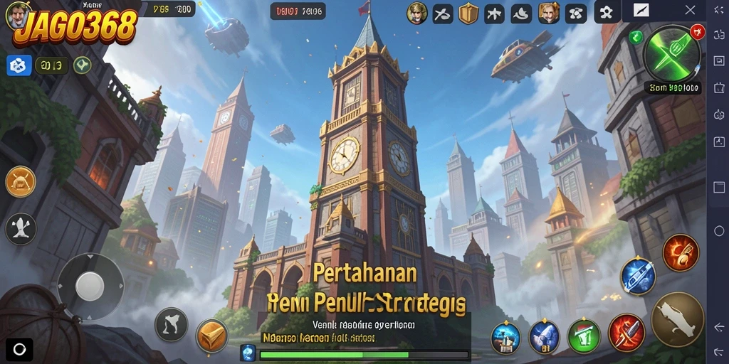 Gambaran gameplay JAGO368 yang menarik dalam Tower Defense.