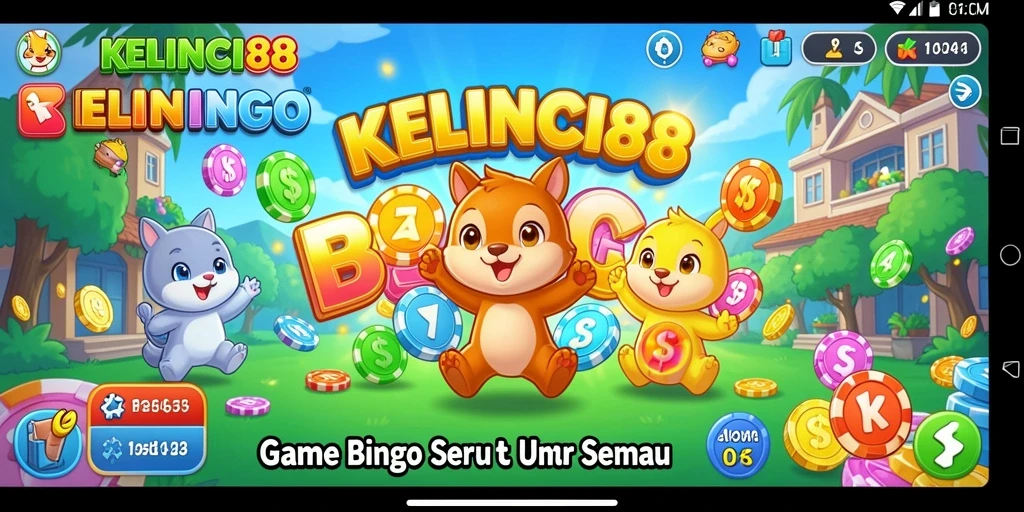 Tampilan gameplay Bingo di KELINCI88 yang menarik dan interaktif.