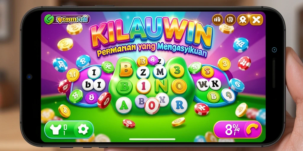 Tampilan gameplay Bingo KILAUWIN yang seru dan menarik.