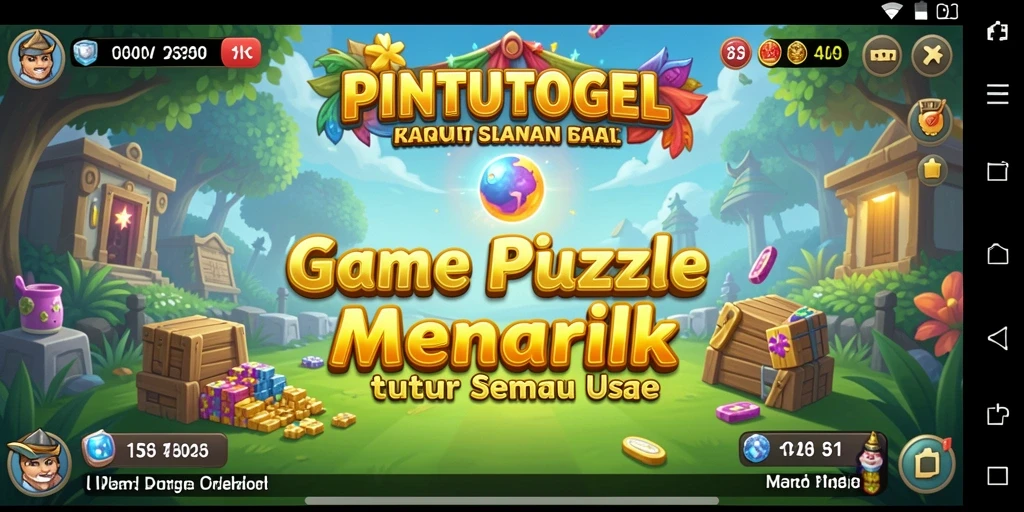 Tampilan gameplay PINTUTOGEL yang memukau dan penuh tantangan.