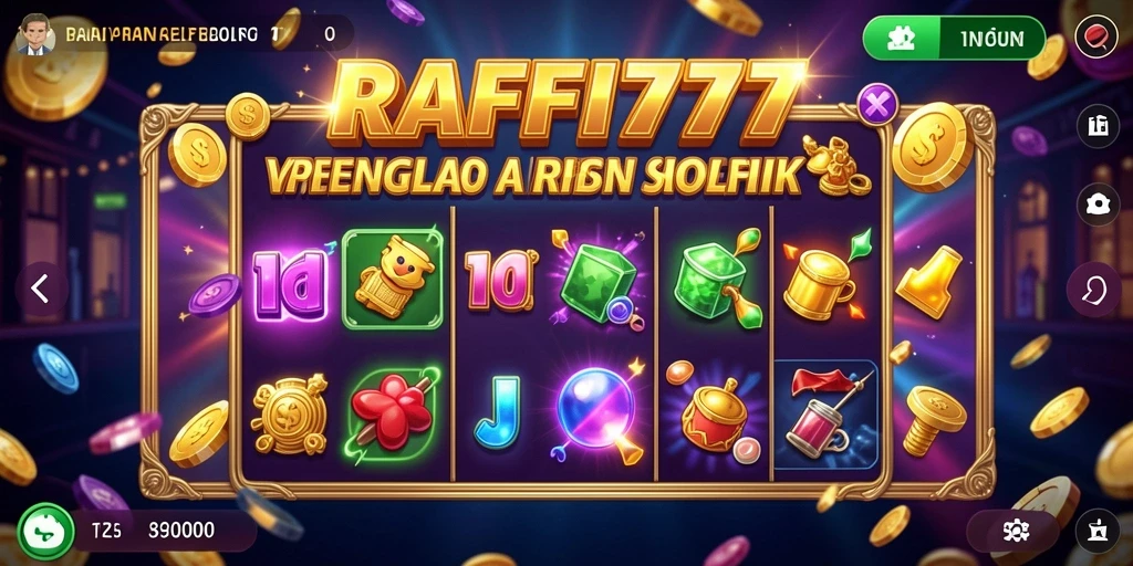 Tampilan menarik dari gameplay Slot RAFFI777 yang mengasyikkan.