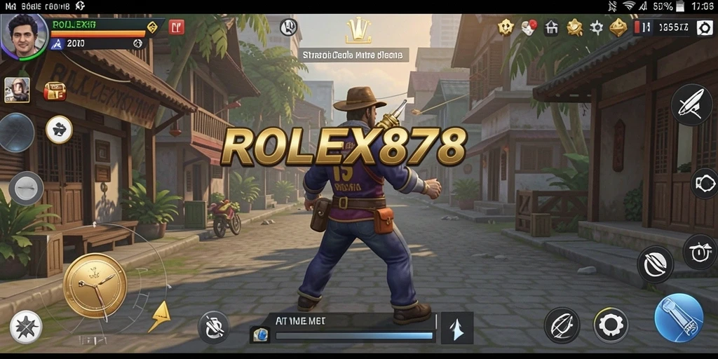 Tampilan seru gameplay strategi di ROLEX878.