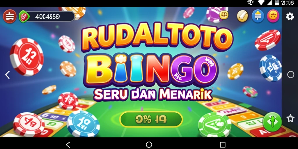 Tampilan gameplay Bingo RUDALTOTO yang menarik dan interaktif.