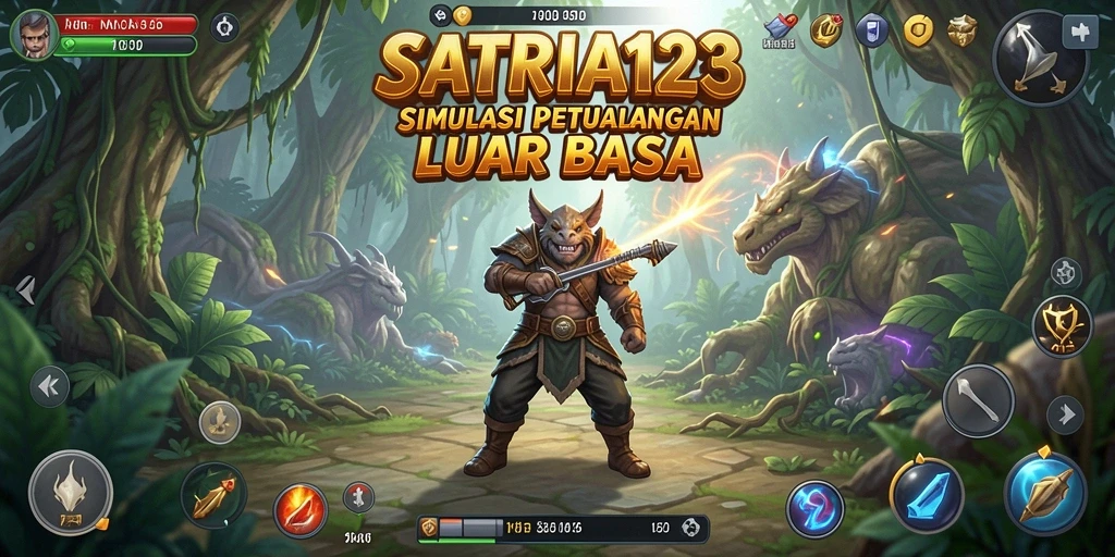 Menampilkan gameplay memukau dalam SATRIA123 dengan dunia simulasi yang hidup.