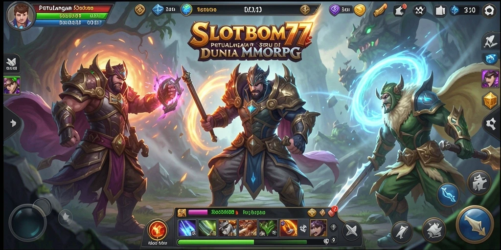 Gameplay mendebarkan di dunia fantastis SLOTBOM77.