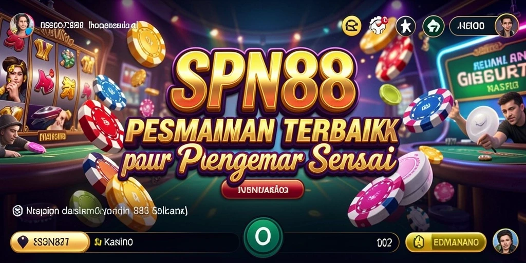 Screenshot gameplay SPN88 menampilkan momen seru permainan kasino.