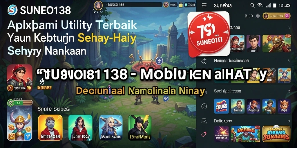 Tampilan antarmuka SUNEO138 yang bersih dan fungsional.