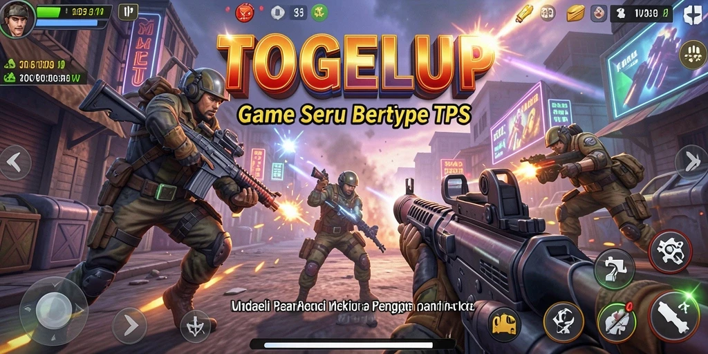 Tampilan seru dari gameplay TOGELUP di tingkat TPS.
